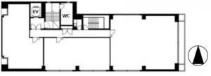 第一住建島之内堺筋ビル基準階図面