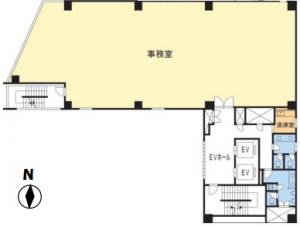 フジクラビル基準階図面