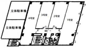 チサトＫＣビル基準階図面