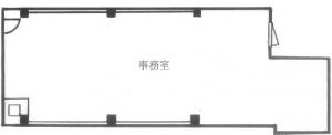フラワーロード青山ビル基準階図面