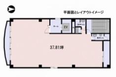 谷本ビル基準階間取り図