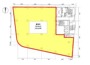 新山本ビル基準階間取り図