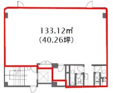 ＥＮＺＯ五反田ビル基準階間取り図