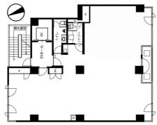 堀川ビル基準階図面