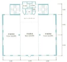 Ｅ＆Ｅビル基準階図面