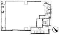 銀座1616ビル基準階図面