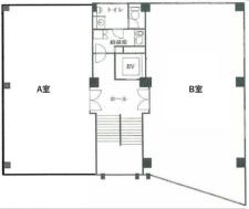 大場ビルA館基準階図面