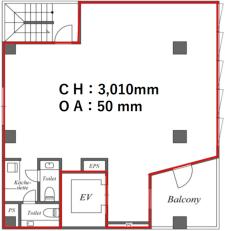 ARISTO吉祥寺基準階図面