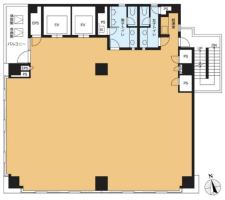 VORT浜松町Ⅱ基準階図面