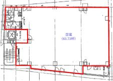千石長谷川ビル基準階図面