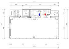 近鉄虎ノ門ビル基準階図面