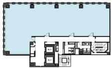 第3虎の門電気ビル基準階図面