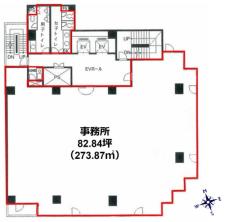 蒲田K-1ビル基準階図面