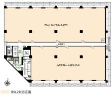 三井リンクラボ新木場１基準階図面