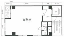 新橋柳屋ビル基準階図面