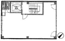 第一南川ビル基準階図面