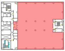 天王洲ファーストタワー基準階図面