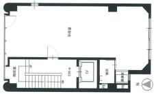 シェリーズ心斎橋ビル基準階図面