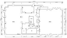 浜松町ビル基準階図面