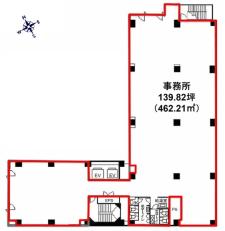 内山ビル基準階図面
