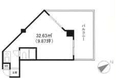 アメニティ瀬田　２０１　間取り図