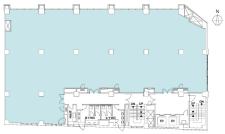 オーク神田小川町ビル基準階間取り図