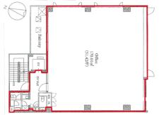 メットライフ三番町ビル基準階図面