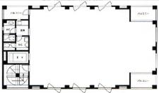 宮坂甲斐路ビル基準階図面