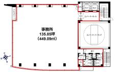コーンズハウスⅡ基準階図面
