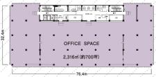 大阪興銀ビル基準階図面