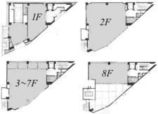 ラ・ベール日本橋基準階図面