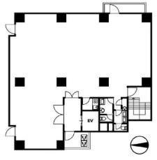 目白LKビル基準階図面