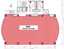 大滝ビル基準階間取り図