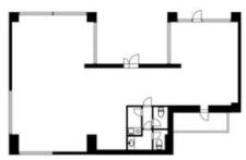恵比寿ライトビル基準階図面