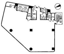 インテック88ビル基準階図面