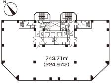 スズエベイディアム基準階間取り図