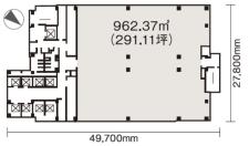 中目黒ＧＴタワー基準階図面