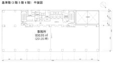 目黒東山ビル基準階図面