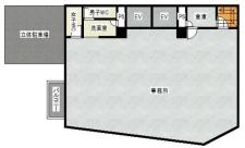 新なにわ筋中川ビル基準階図面