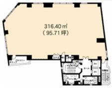さわだビル基準階図面