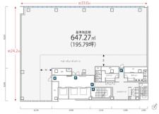 ＰＭＯ日本橋江戸通基準階図面