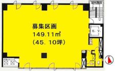 北浜小林ビル基準階図面
