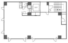 メディコ西新橋ビル基準階図面