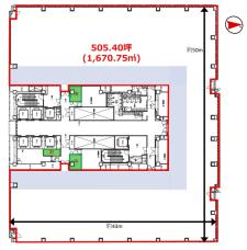 品川シーサイドパークタワー基準階図面