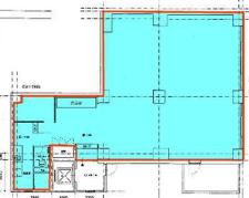 渋谷TRビル基準階図面
