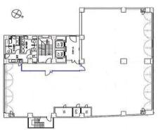 住友生命三田ビル基準階図面