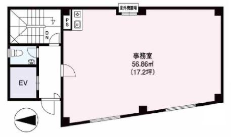 平成ビル基準階間取り図