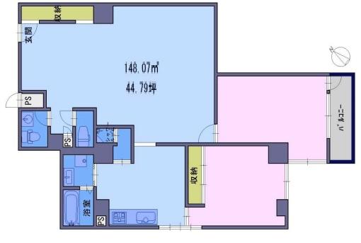 ネオアージュ土佐堀2階