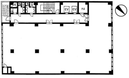 センボ―ビル基準階図面