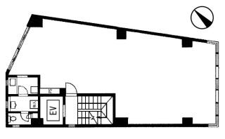 六本木高橋ビル基準階図面
